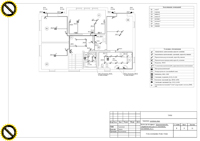 Проект-схема освещения (2 этаж)