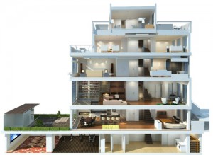 Электроснабжениe коттеджа в разрезе